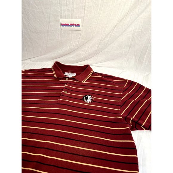 Boca Classics Florida State FSU Polo Shirt Mens sz XL Red - Picture 2 of 4